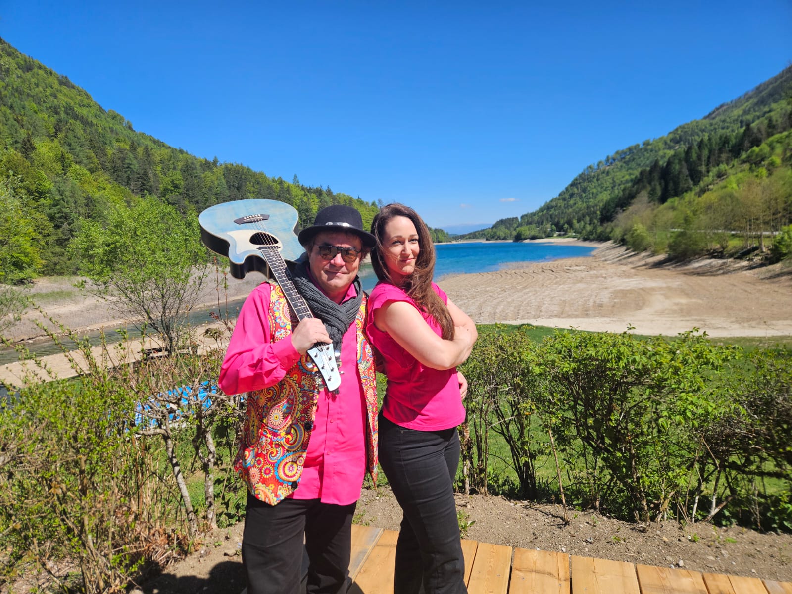 Das Duo Ritschie und Conny
